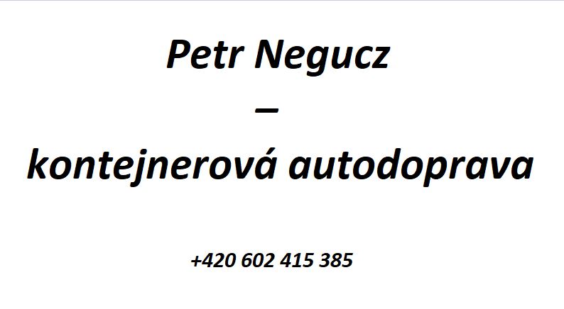 Petr Negucz – kontejnerová autodoprava