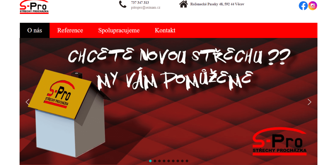 S-Pro Střechy Procházka Věcov