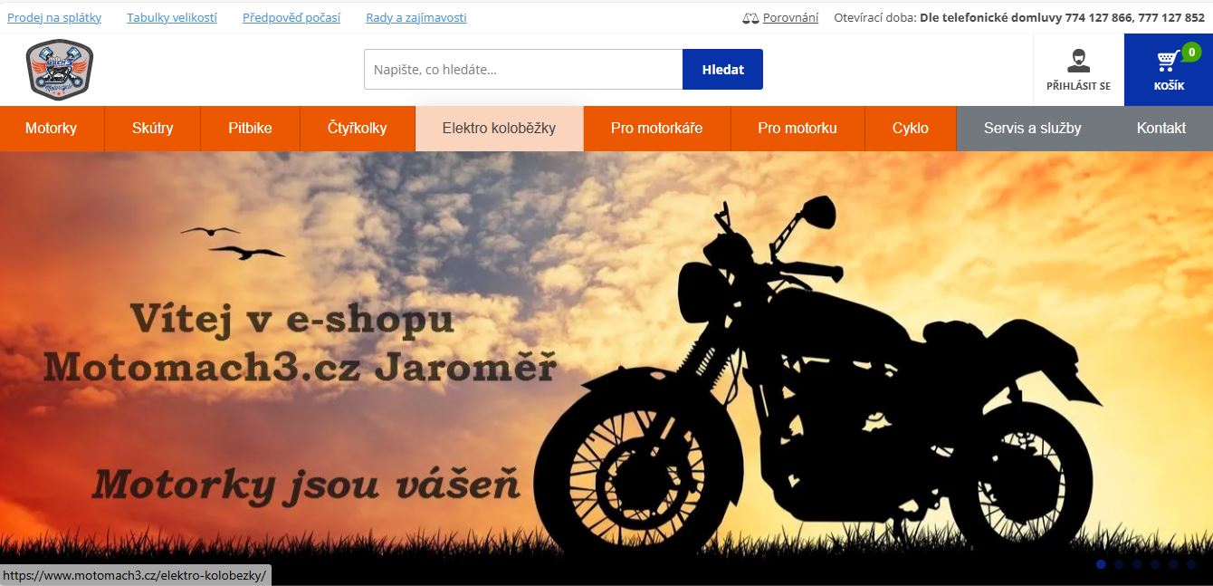 FOR RIDER, s.r.o. - Motomach3 Jaroměř